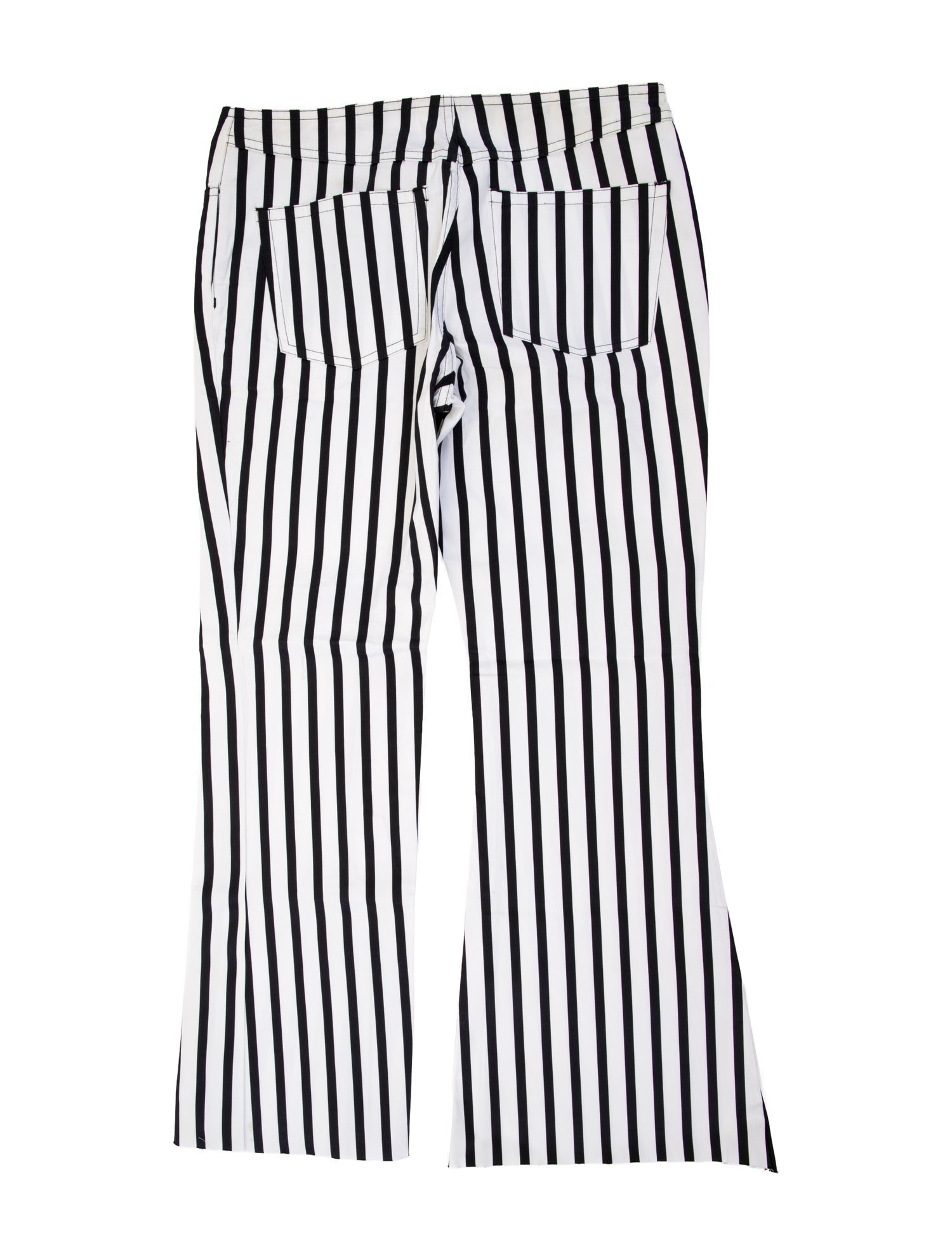 Marques' Almeida Striped Wide Leg Pants