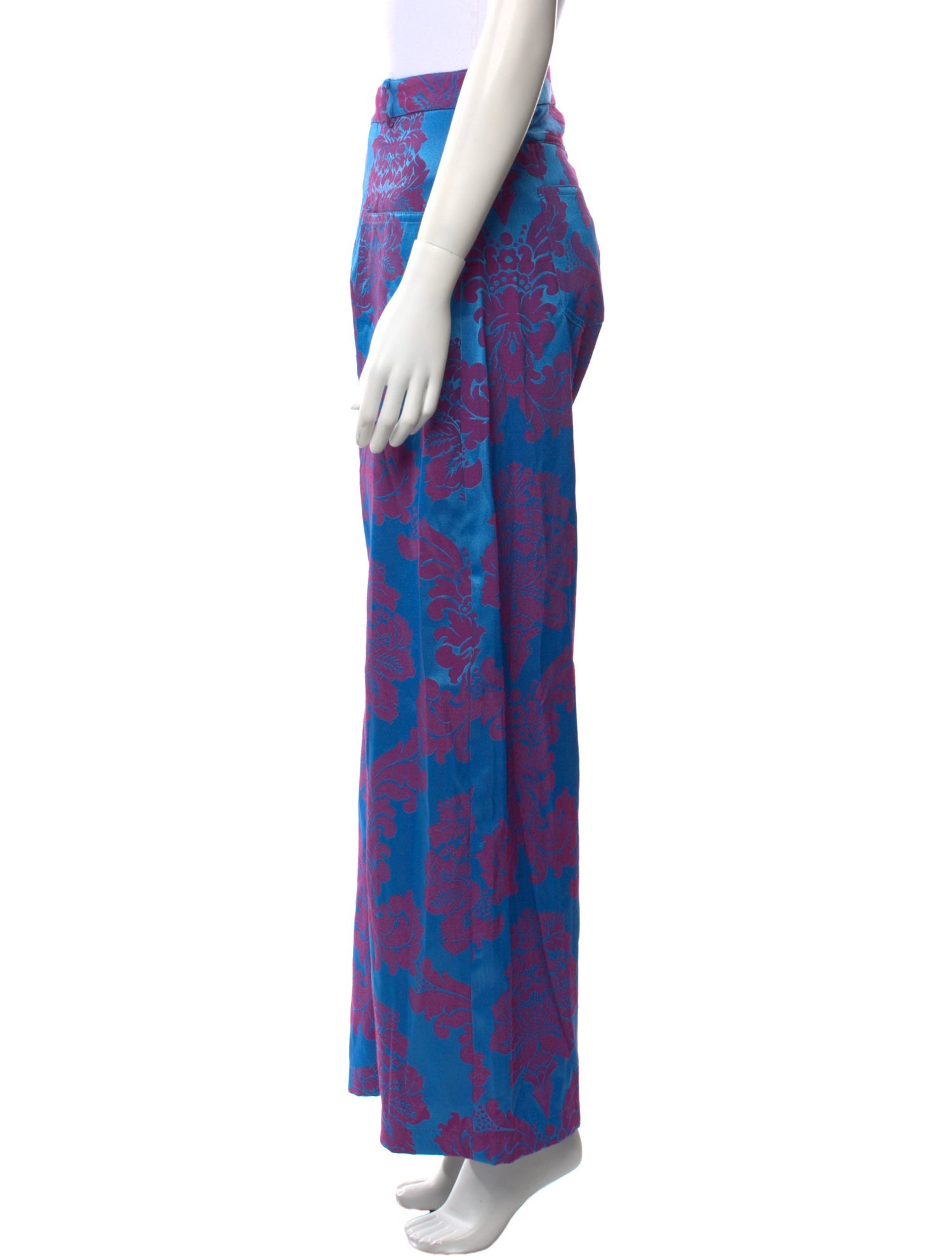 Marques' Almeida Printed Wide Leg Pants