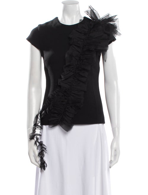 Marques' Almeida Virgin Wool Crew Neck Blouse