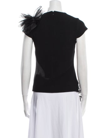 Marques' Almeida Virgin Wool Crew Neck Blouse