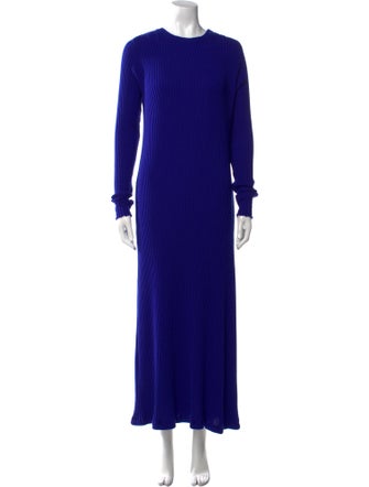 Marques' Almeida Crew Neck Long Dress