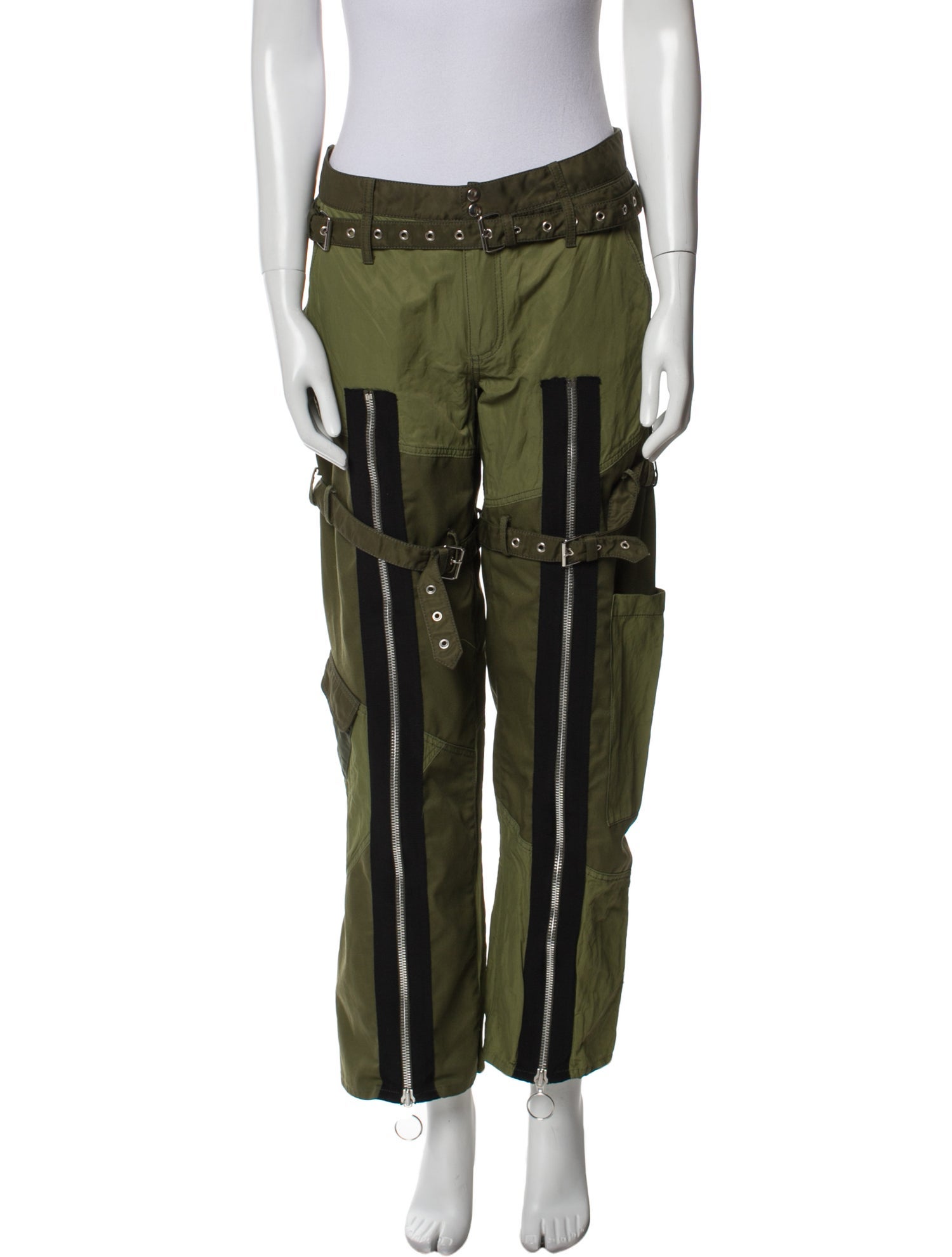 Marques' Almeida Striped Straight Leg Pants