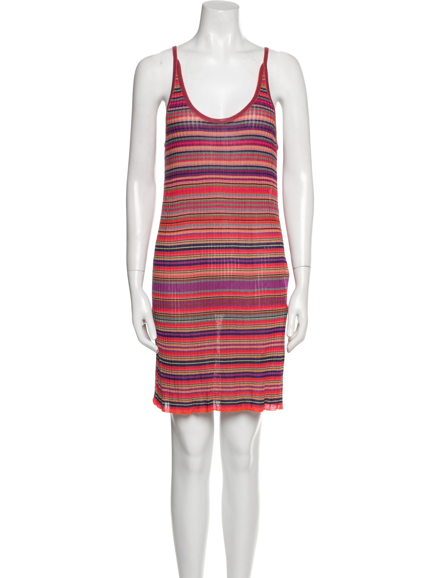 Marques' Almeida Striped Mini Dress w/ Tags