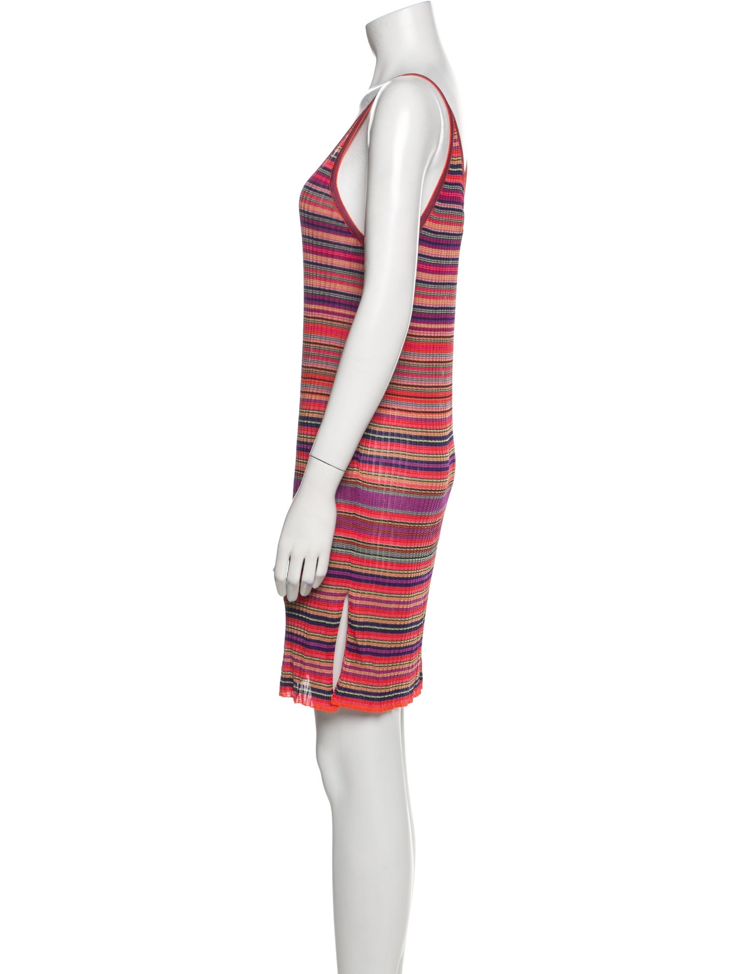 Marques' Almeida Striped Mini Dress w/ Tags