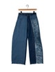 Marques' Almeida High-Rise Wide Leg Jeans