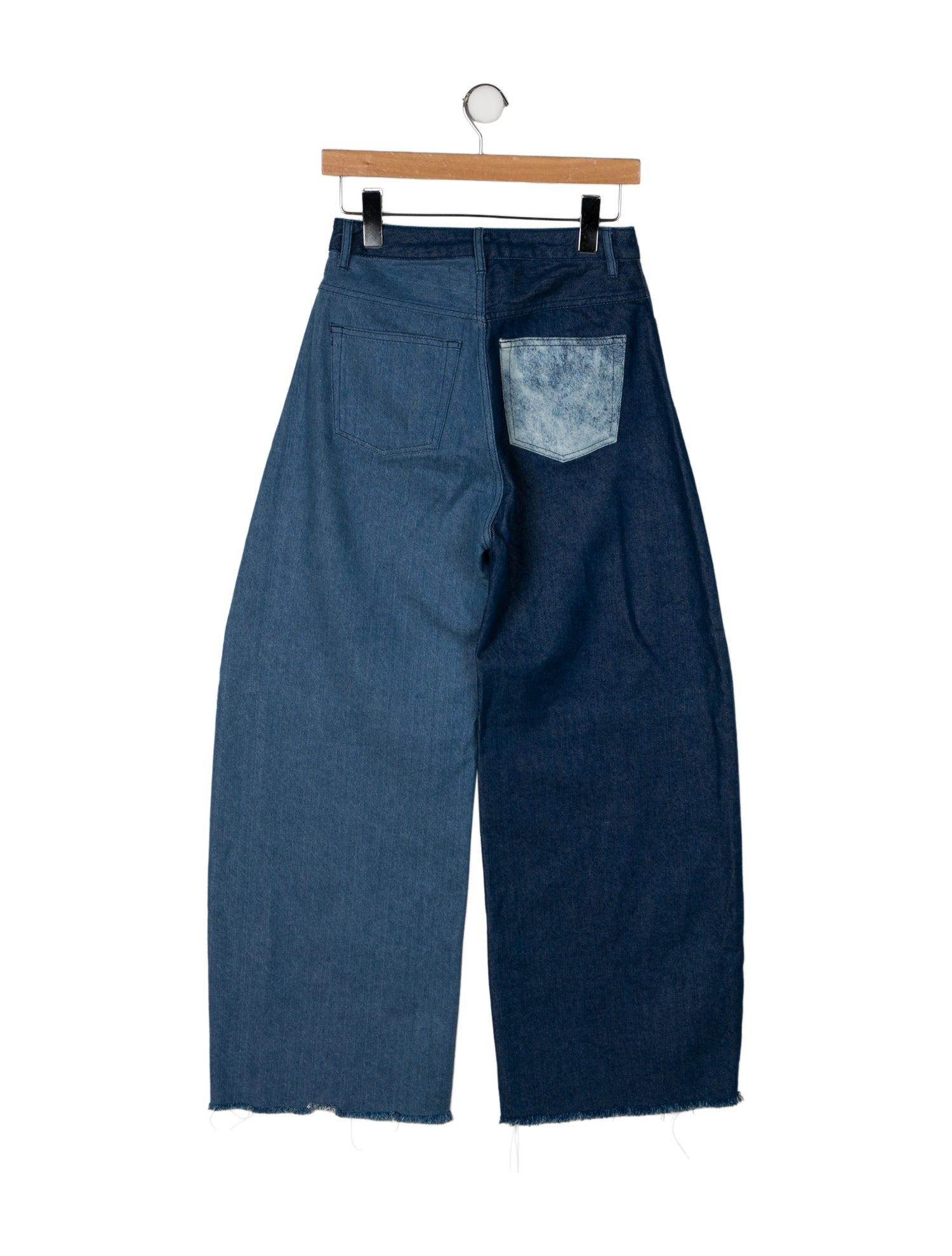 Marques' Almeida High-Rise Wide Leg Jeans