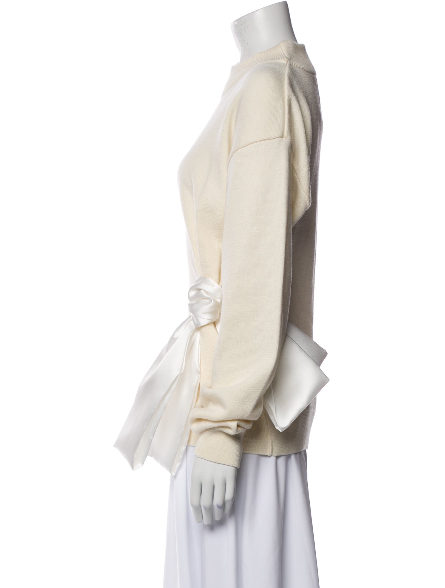 Marques' Almeida Merino Wool Mock Neck Sweater w/ Tags