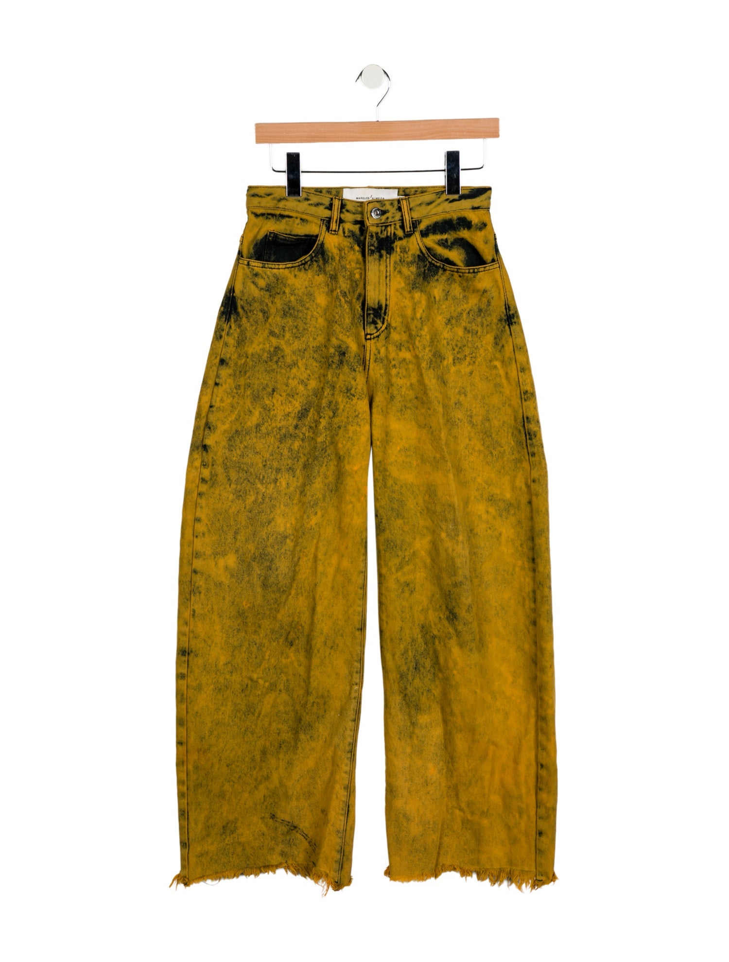 Marques' Almeida High-Rise Wide Leg Jeans