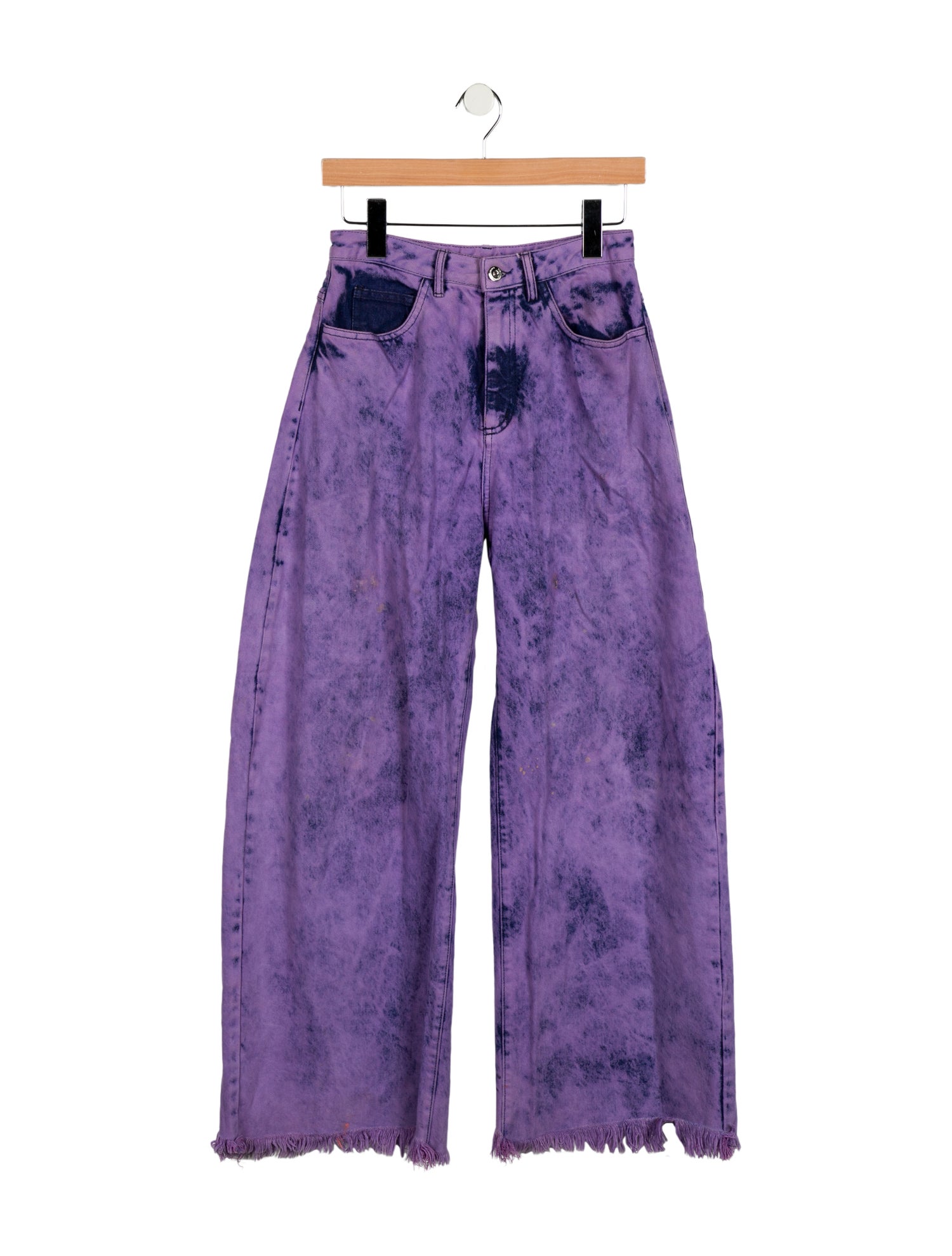 Marques' Almeida High-Rise Wide Leg Jeans