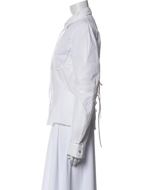 Marques' Almeida Long Sleeve Button-Up Top