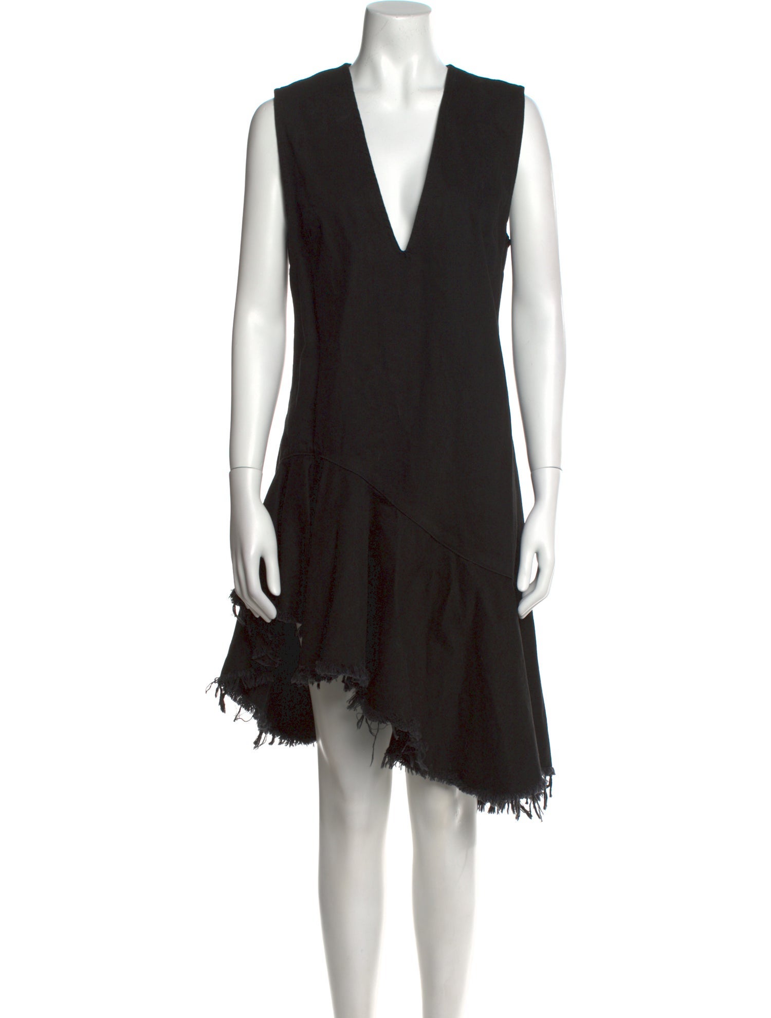 Marques' Almeida V-Neck Knee-Length Dress