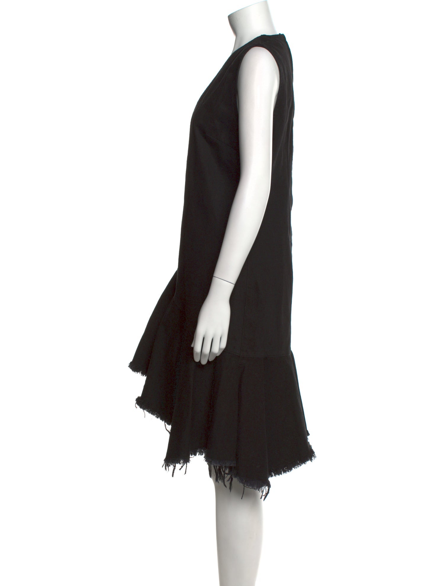 Marques' Almeida V-Neck Knee-Length Dress