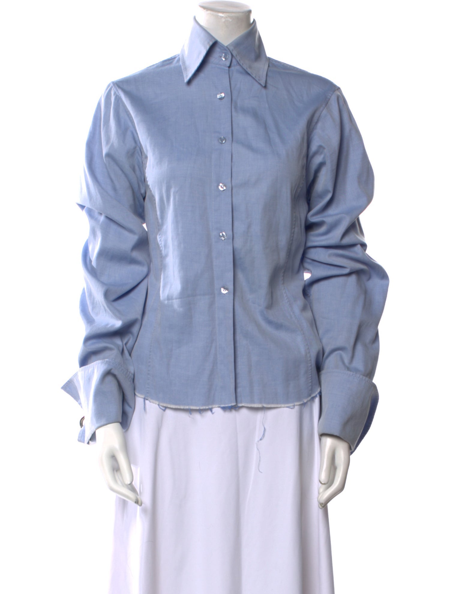 Marques' Almeida Long Sleeve Button-Up Top