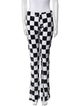 Marques' Almeida Plaid Print Straight Leg Pants