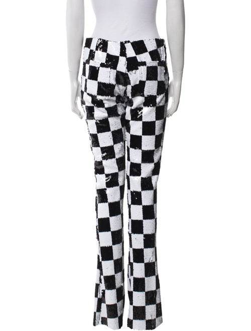 Marques' Almeida Plaid Print Straight Leg Pants