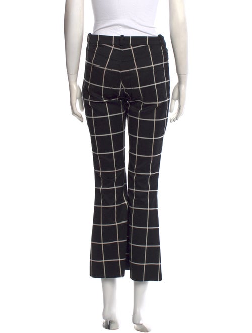 Marques' Almeida Plaid Print Wide Leg Pants