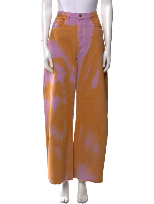 Marques' Almeida High-Rise Wide Leg Jeans