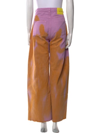Marques' Almeida High-Rise Wide Leg Jeans