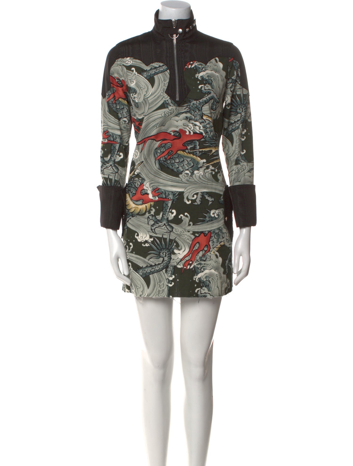 Marques' Almeida Printed Mini Dress