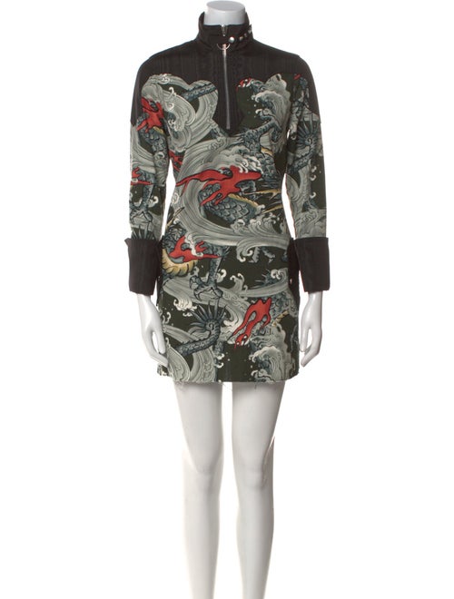 Marques' Almeida Printed Mini Dress