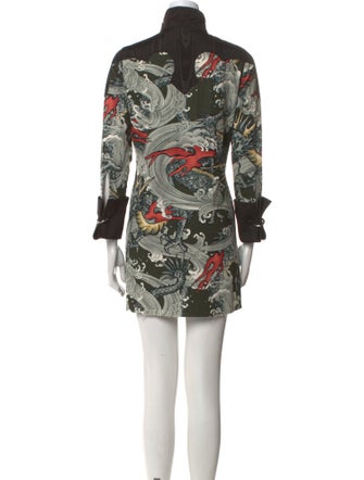Marques' Almeida Printed Mini Dress