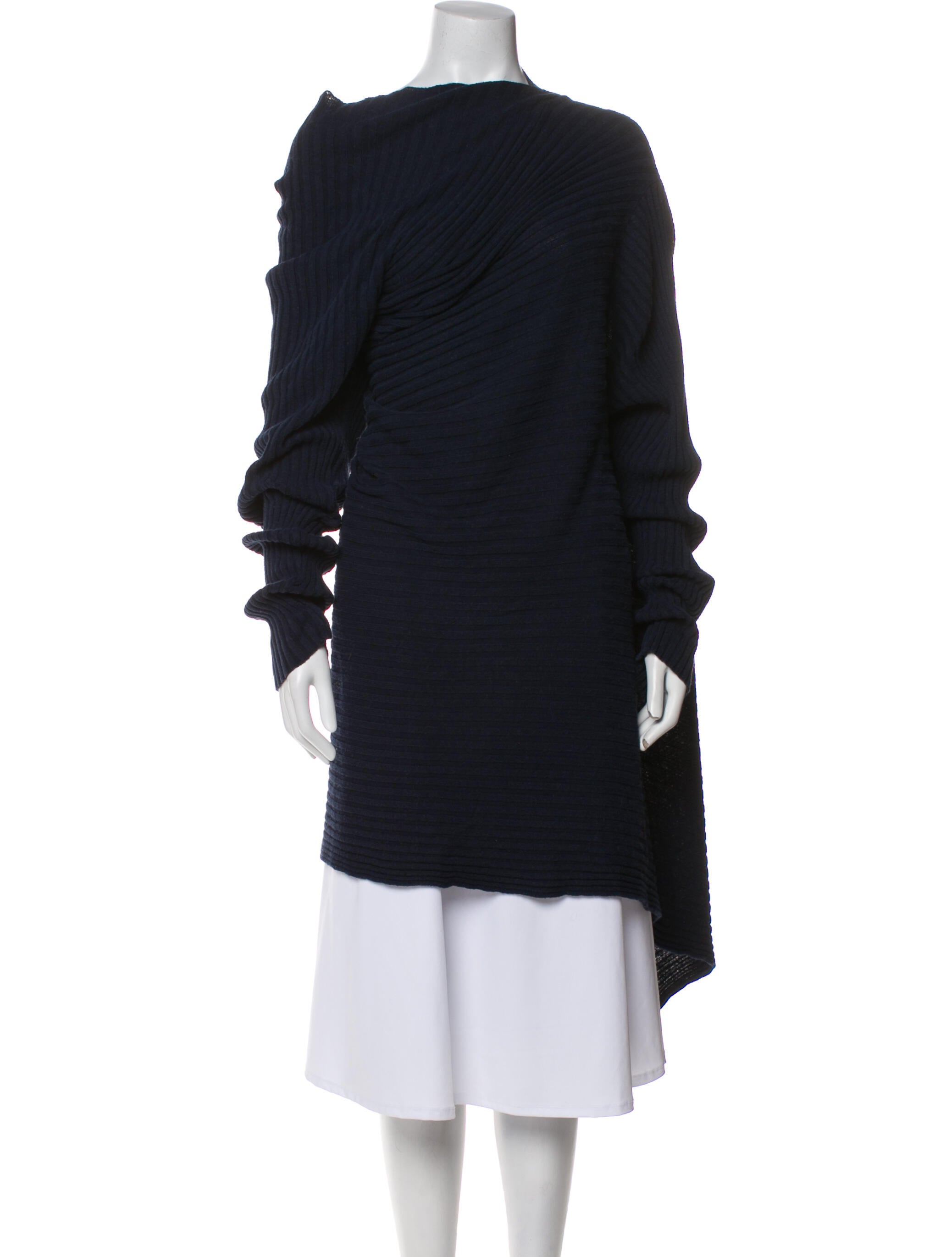 Marques' Almeida Bateau Neckline Long Sleeve Tunic