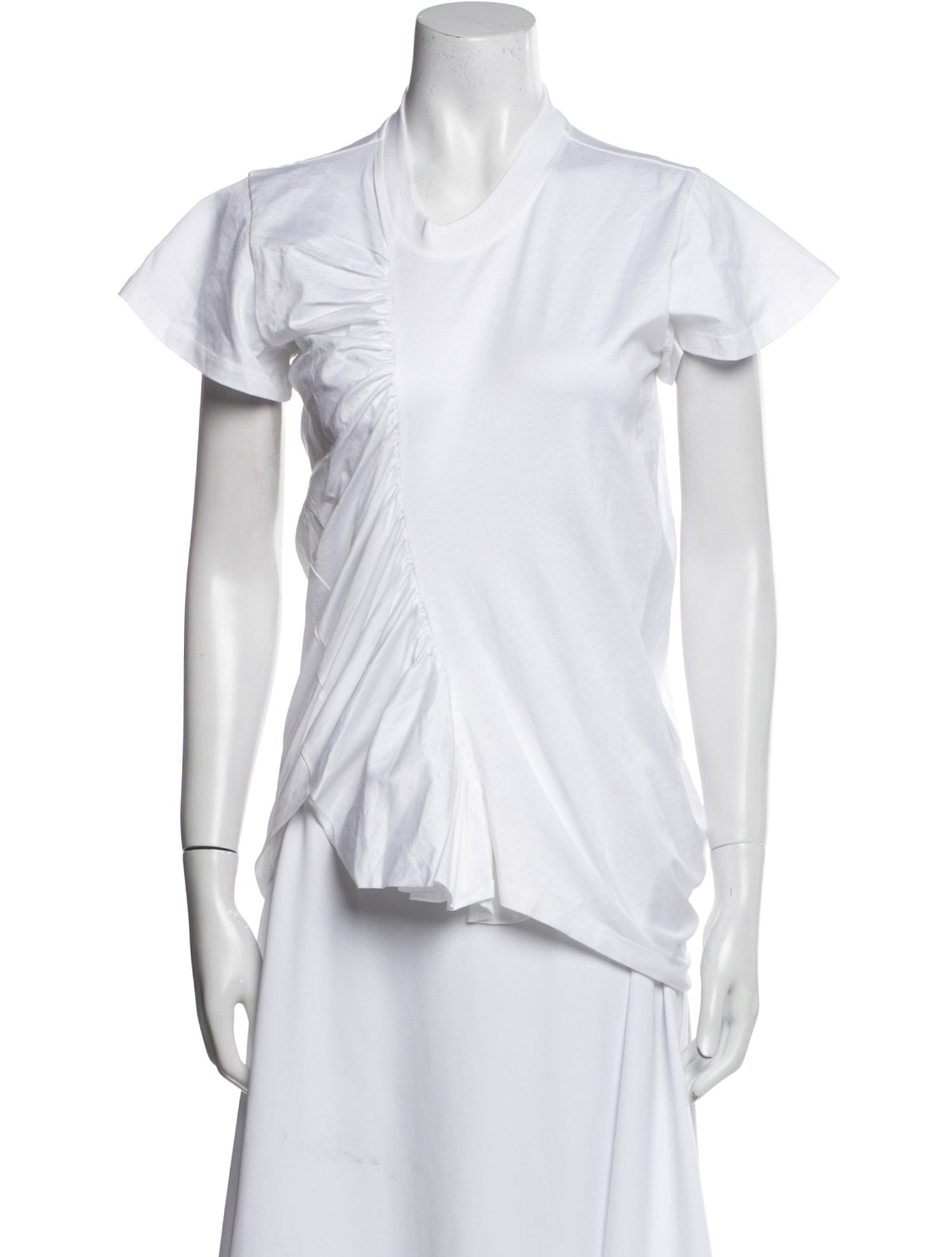 Marques' Almeida Crew Neck Short Sleeve Top