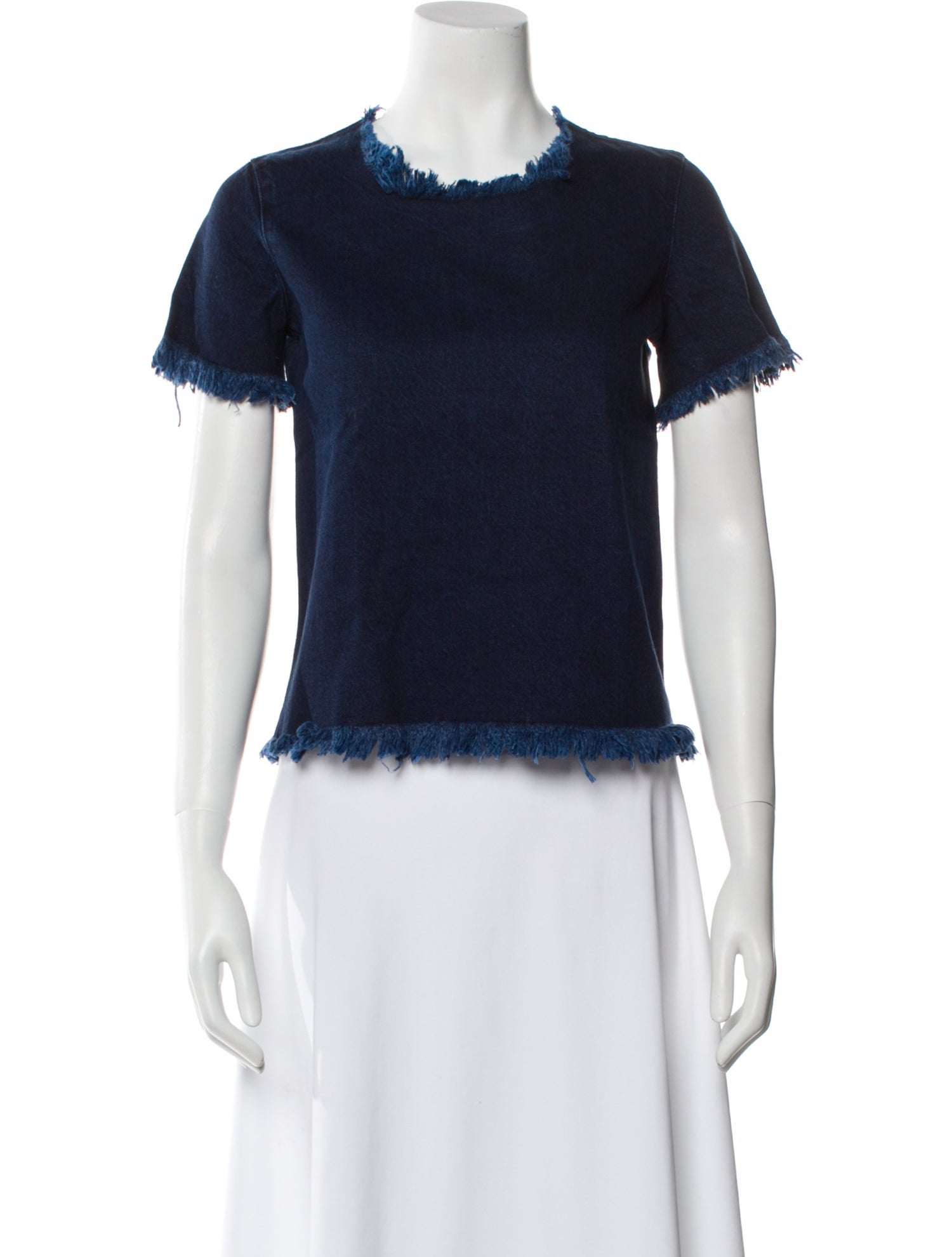 Marques' Almeida Crew Neck Short Sleeve Top w/ Tags