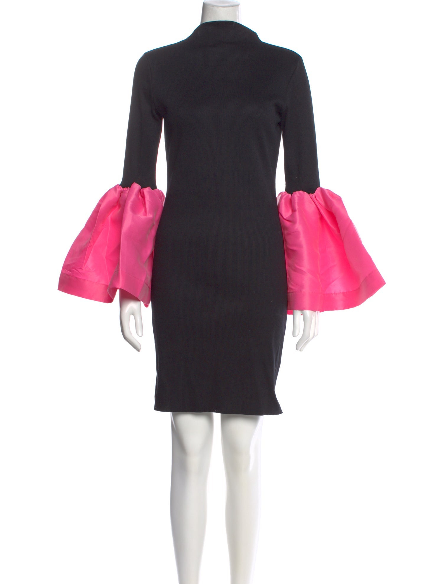 Marques' Almeida Turtleneck Knee-Length Dress