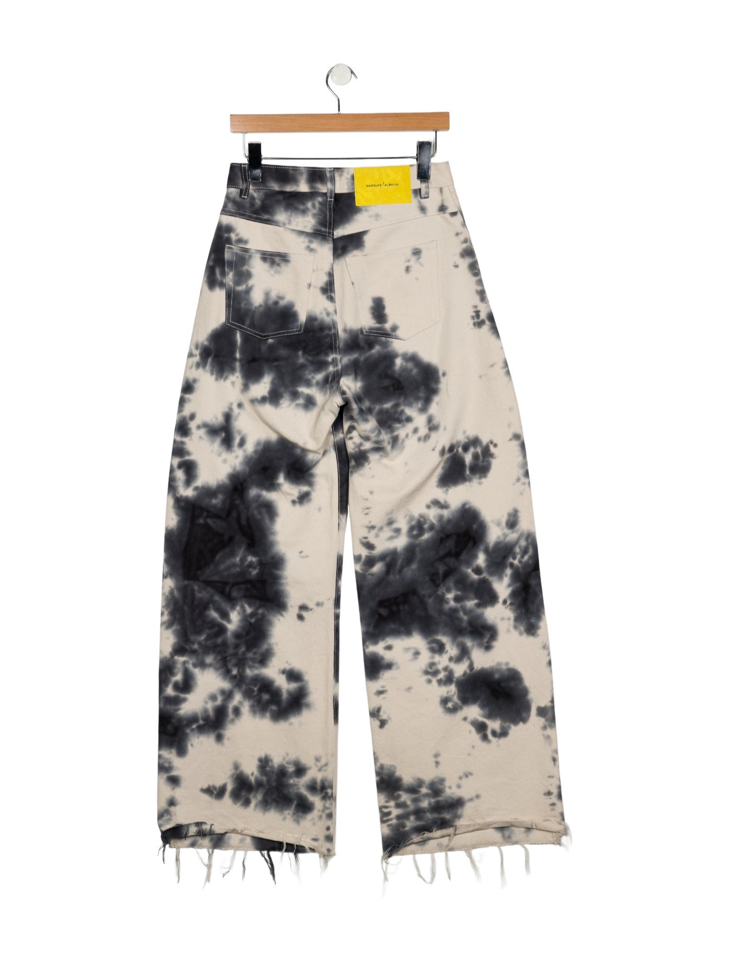 Marques' Almeida High-Rise Wide Leg Jeans