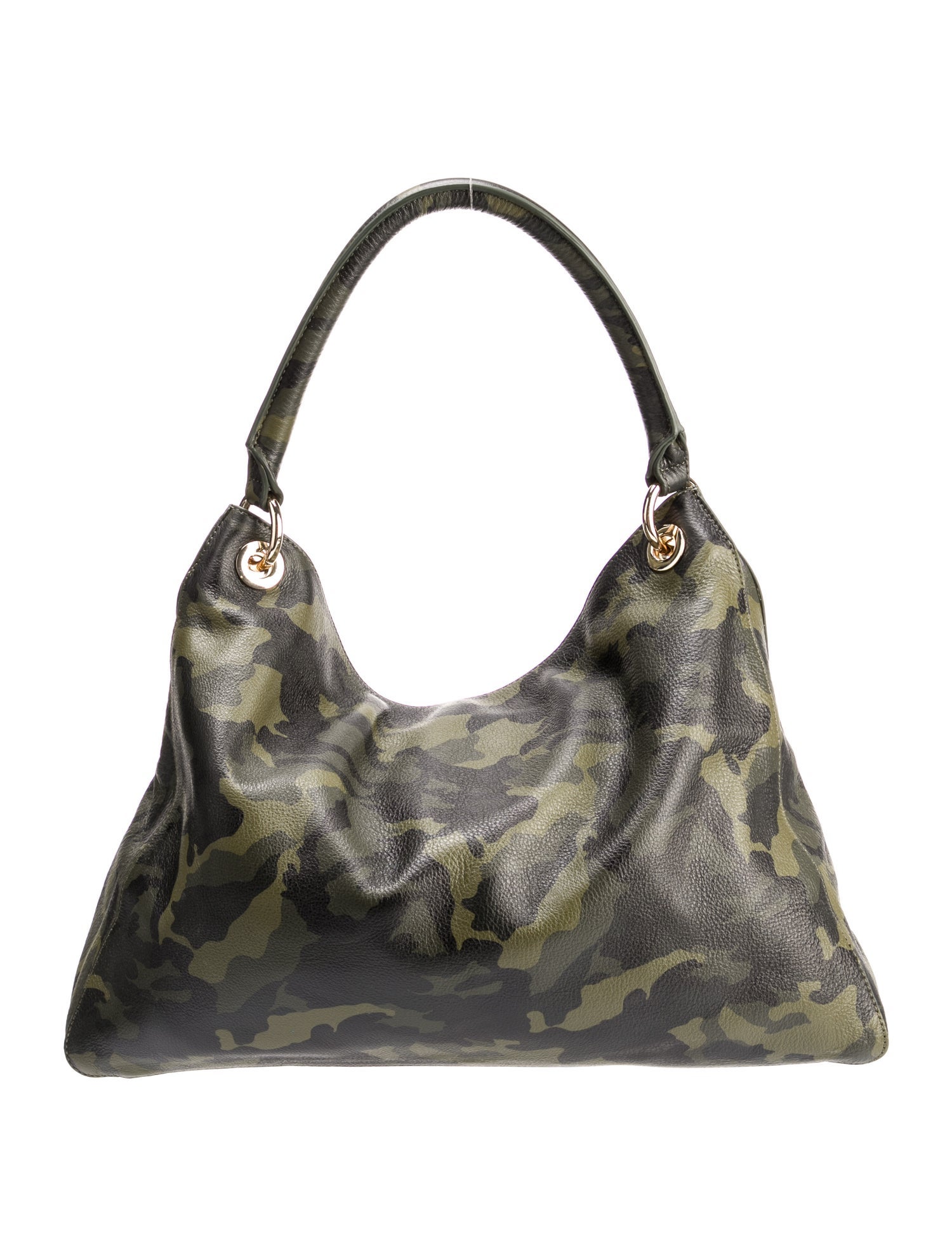 Mark and Graham Leather Camouflage Handle Bag