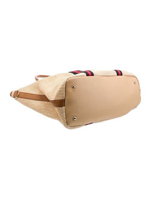 Mark and Graham Raffia Tote