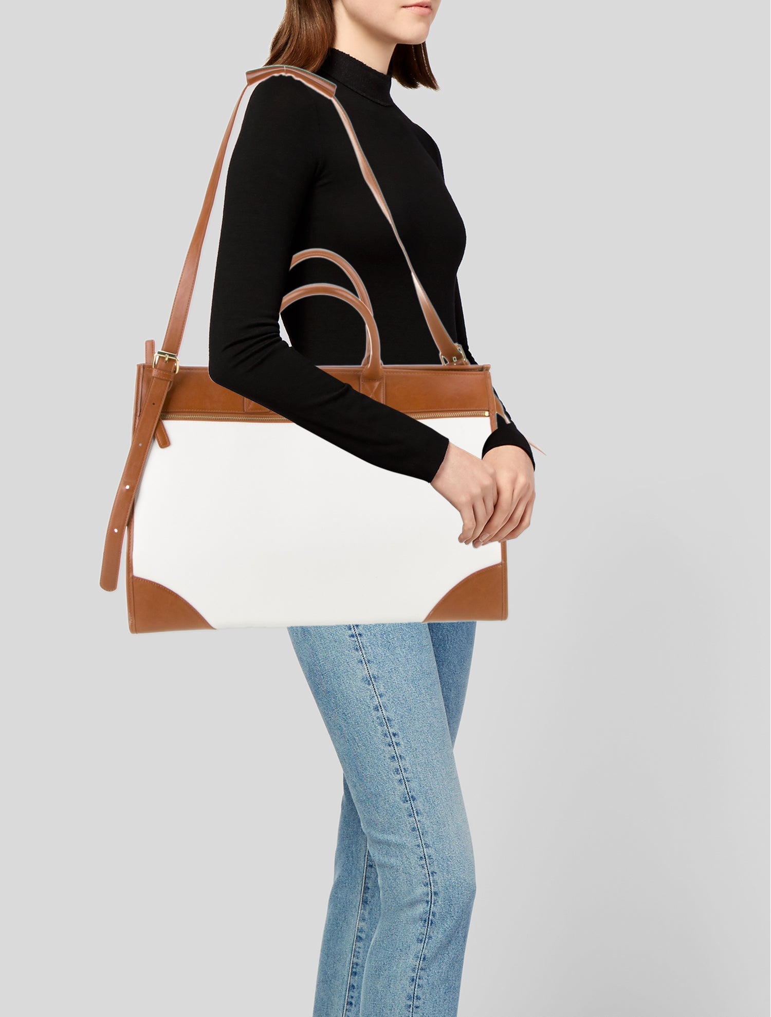 Mark and Graham Leather Shoulder Bag