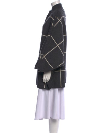 Mark and Graham Lambswool Plaid Print Jacket