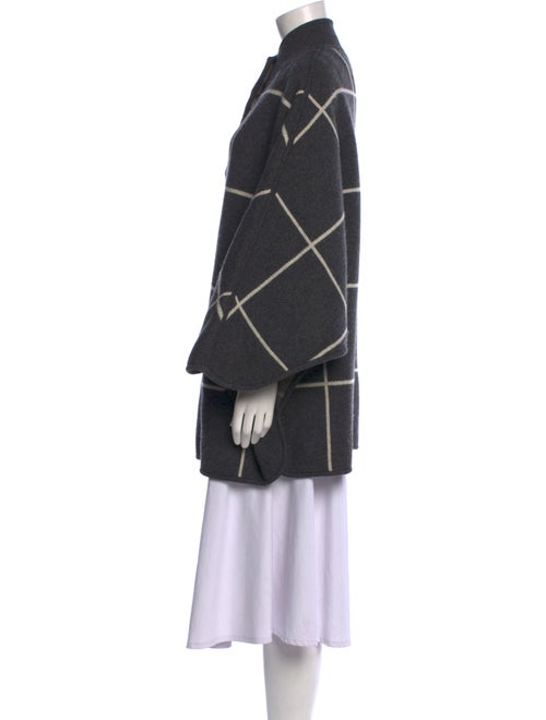 Mark and Graham Lambswool Plaid Print Jacket