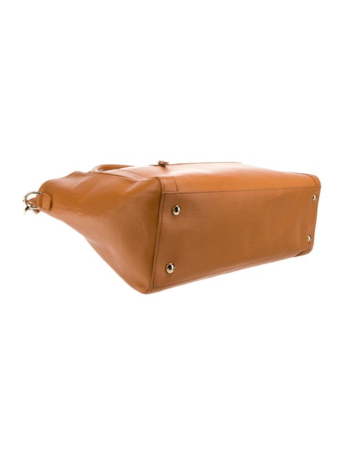 Mark and Graham Leather Top Handle Bag