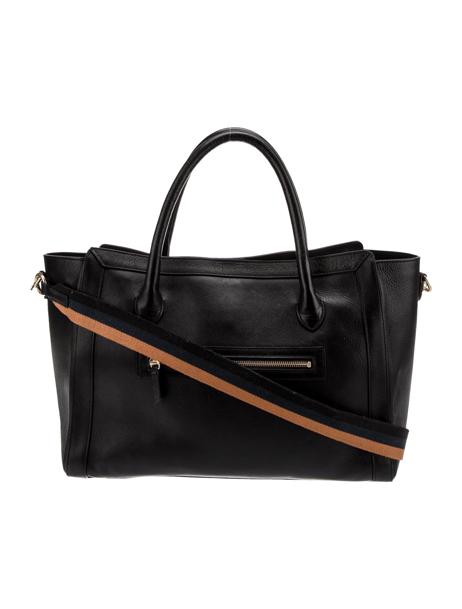 Mark and Graham Leather Top Handle Bag