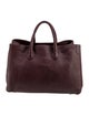 Mark and Graham Leather Top Handle Bag