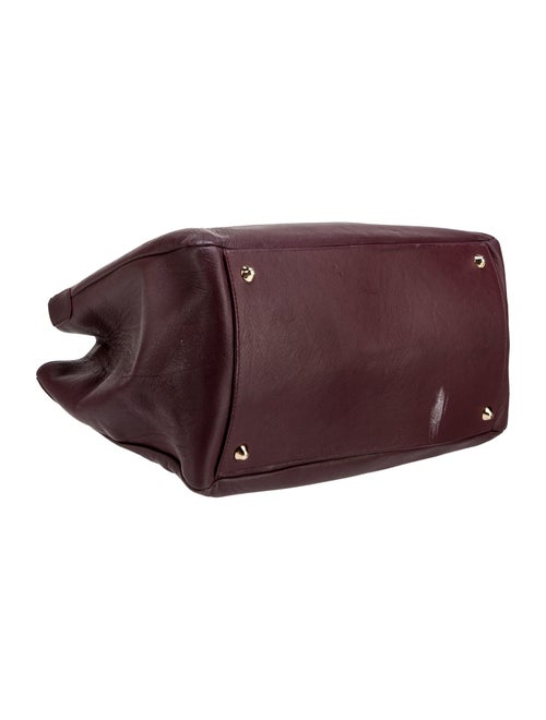 Mark and Graham Leather Top Handle Bag