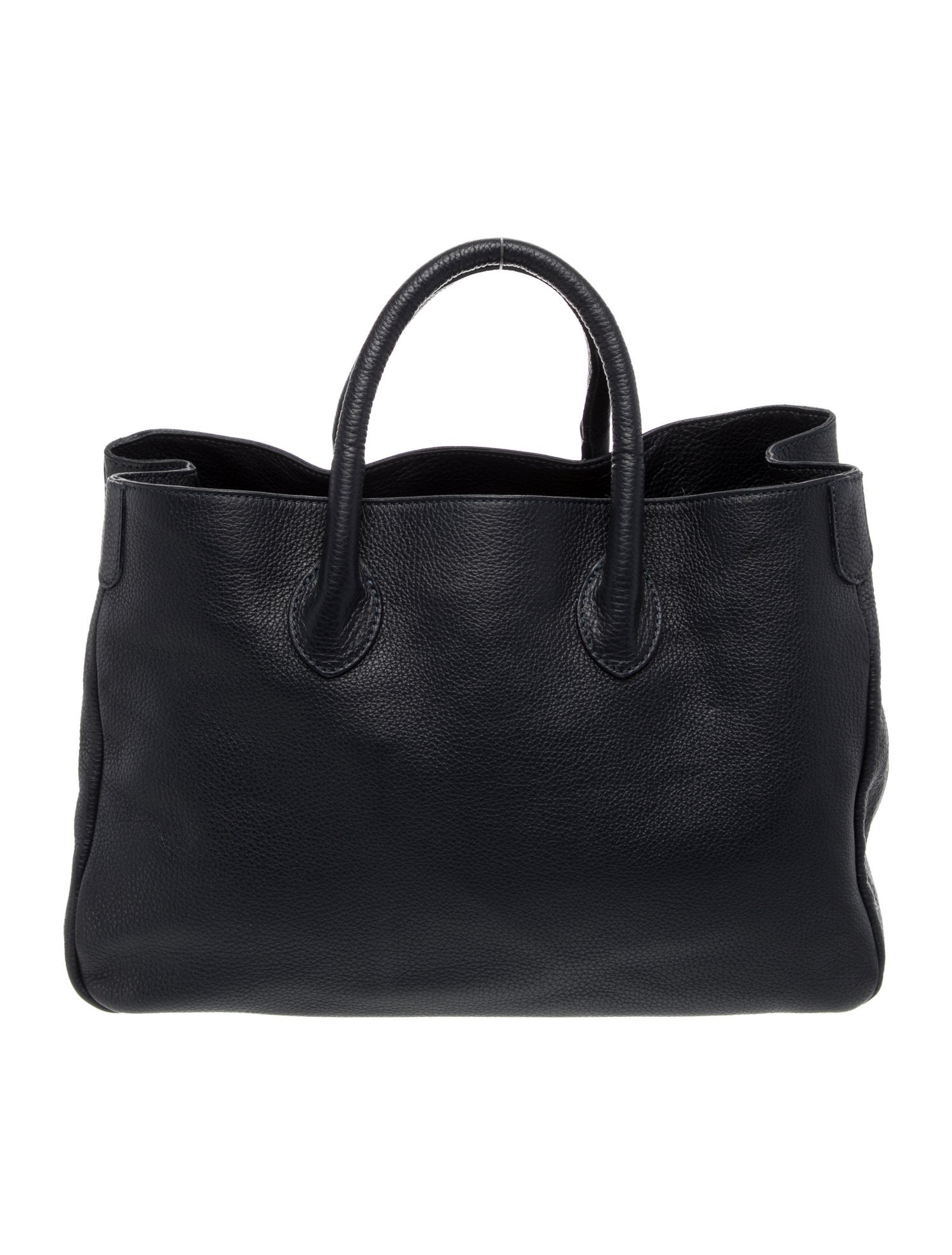 Mark and Graham Leather Top Handle Bag