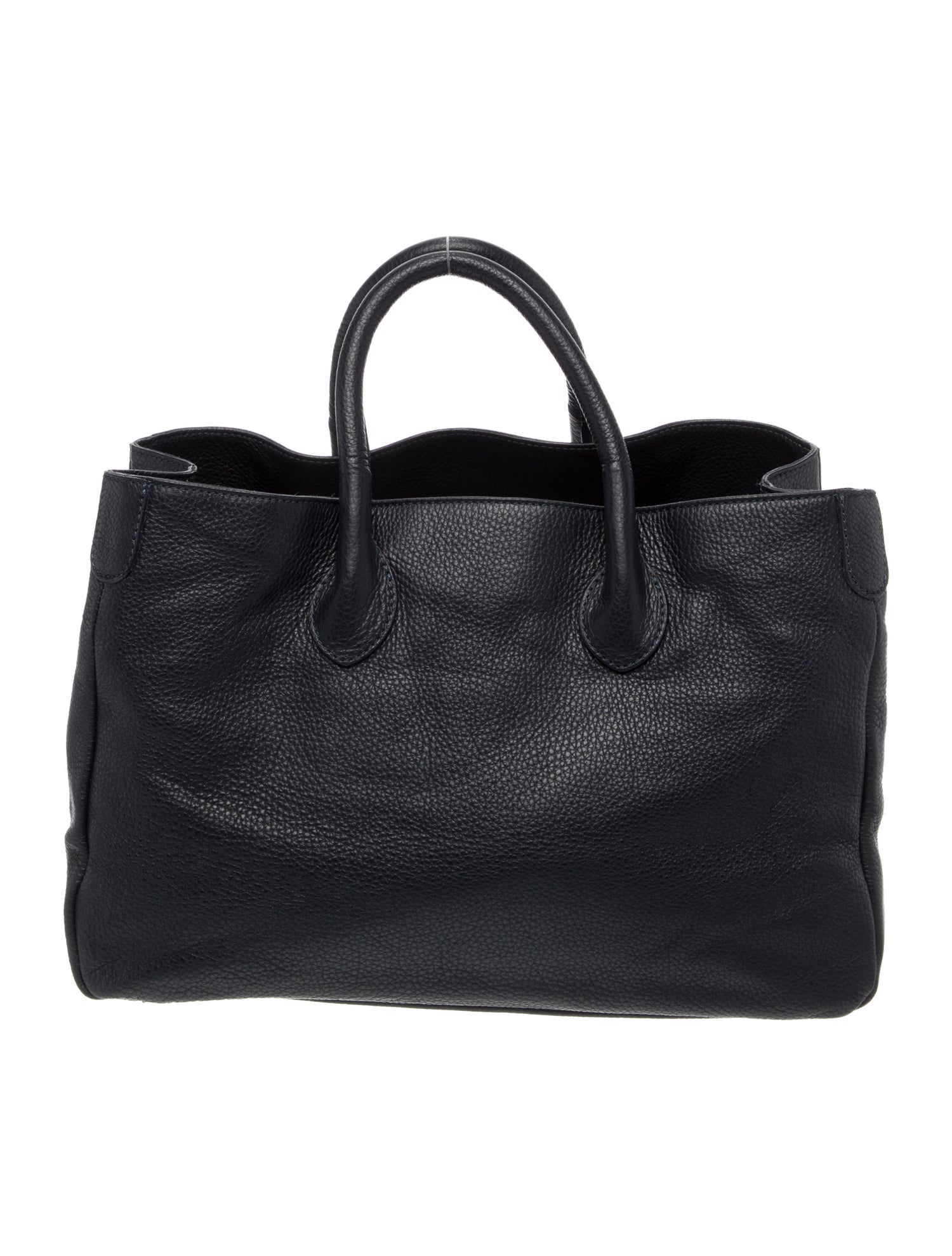 Mark and Graham Leather Top Handle Bag