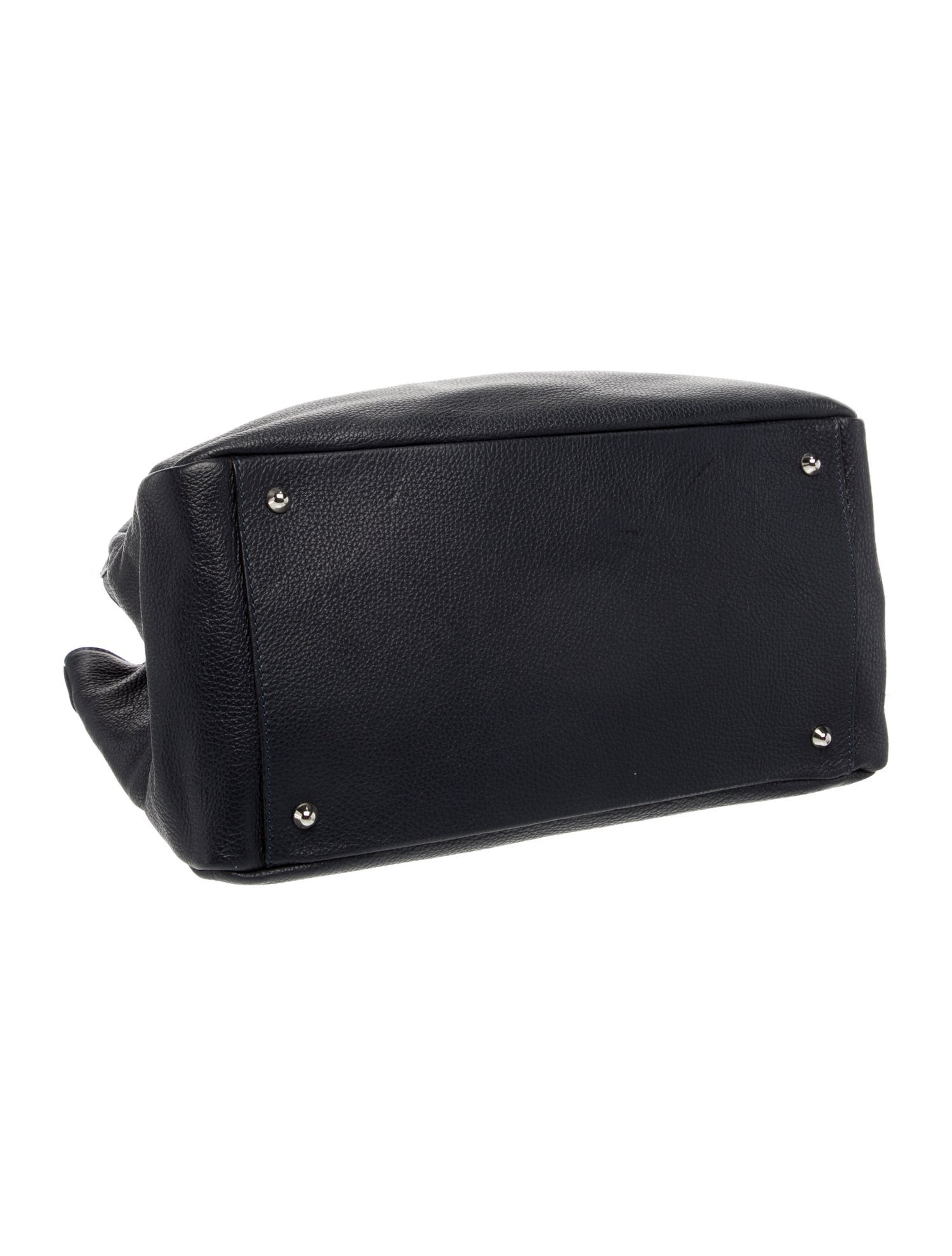 Mark and Graham Leather Top Handle Bag