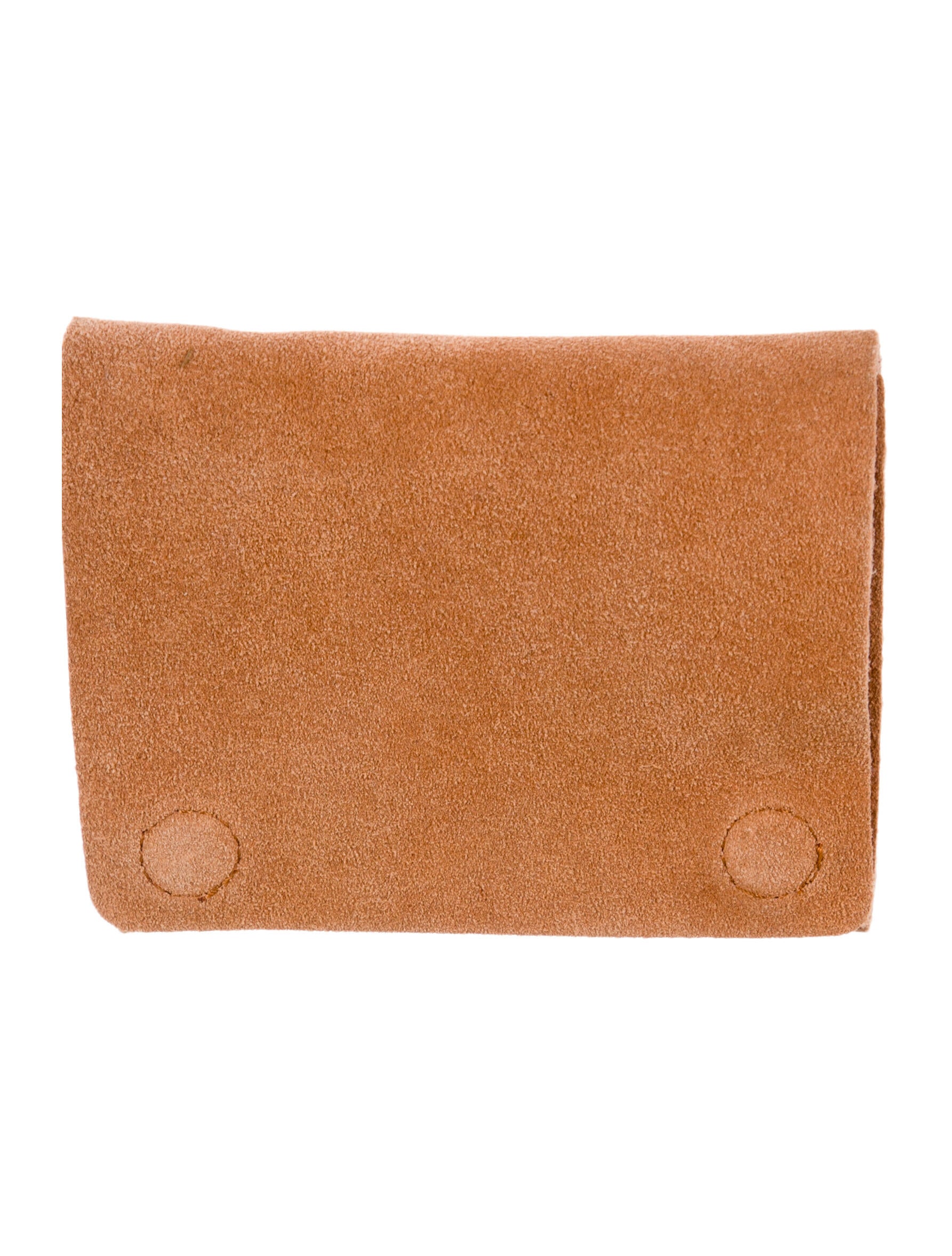Mark and Graham Suede Coin Pouch