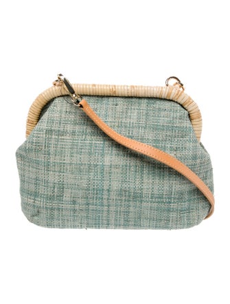 Mark and Graham Raffia Crossbody Bag