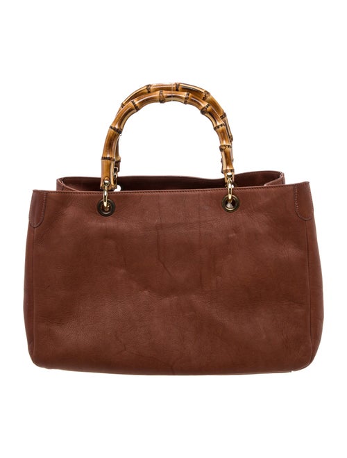 Mark and Graham Leather Top Handle Bag