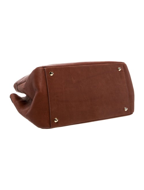 Mark and Graham Leather Top Handle Bag