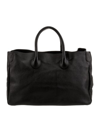 Mark and Graham Leather Top Handle Bag