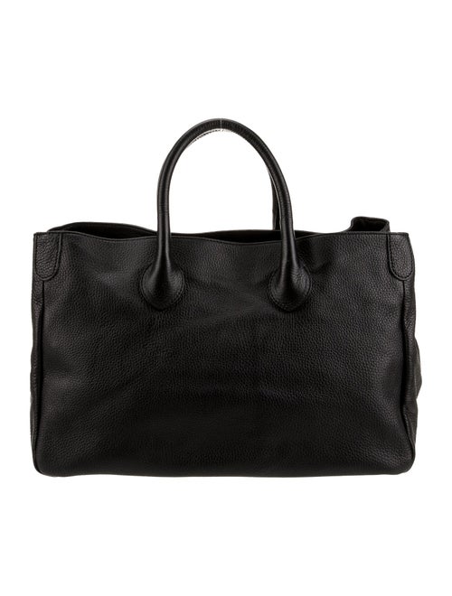 Mark and Graham Leather Top Handle Bag