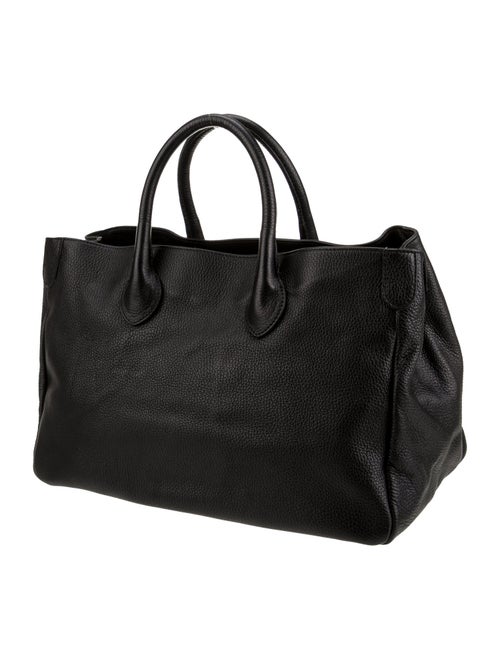 Mark and Graham Leather Top Handle Bag