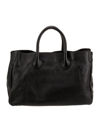 Mark and Graham Leather Top Handle Bag